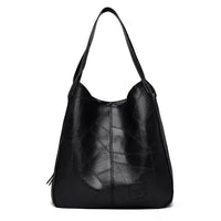 Classic PU Leather Tote For Women-Cleopatra Fashion