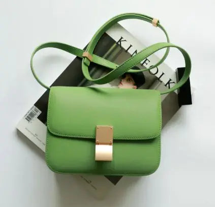 Chic Leather Crossbody Bag-Cleopatra Fashion