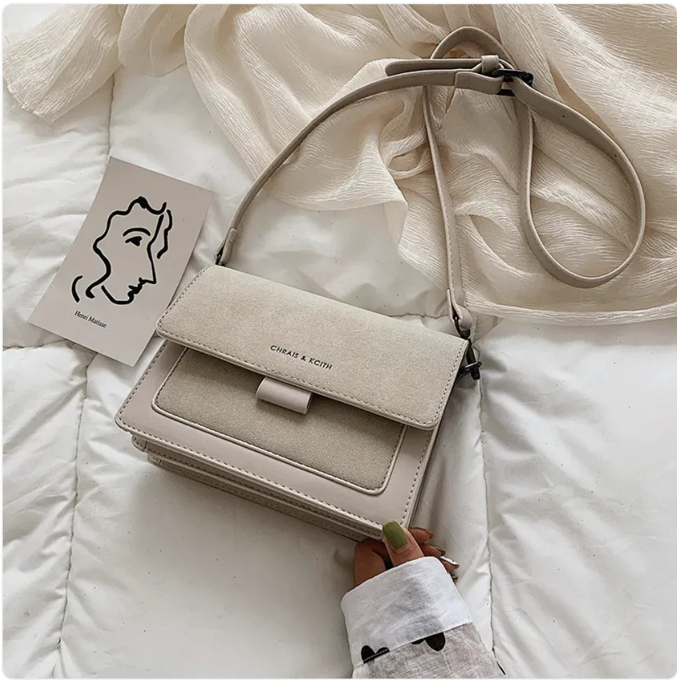 Chic Wide Strap Shoulder Bag-Cleopatra Fashion