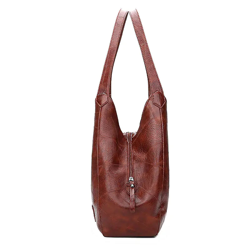 Classic PU Leather Tote For Women-Cleopatra Fashion