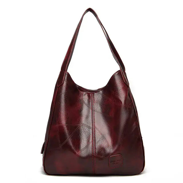 Classic PU Leather Tote For Women-Cleopatra Fashion