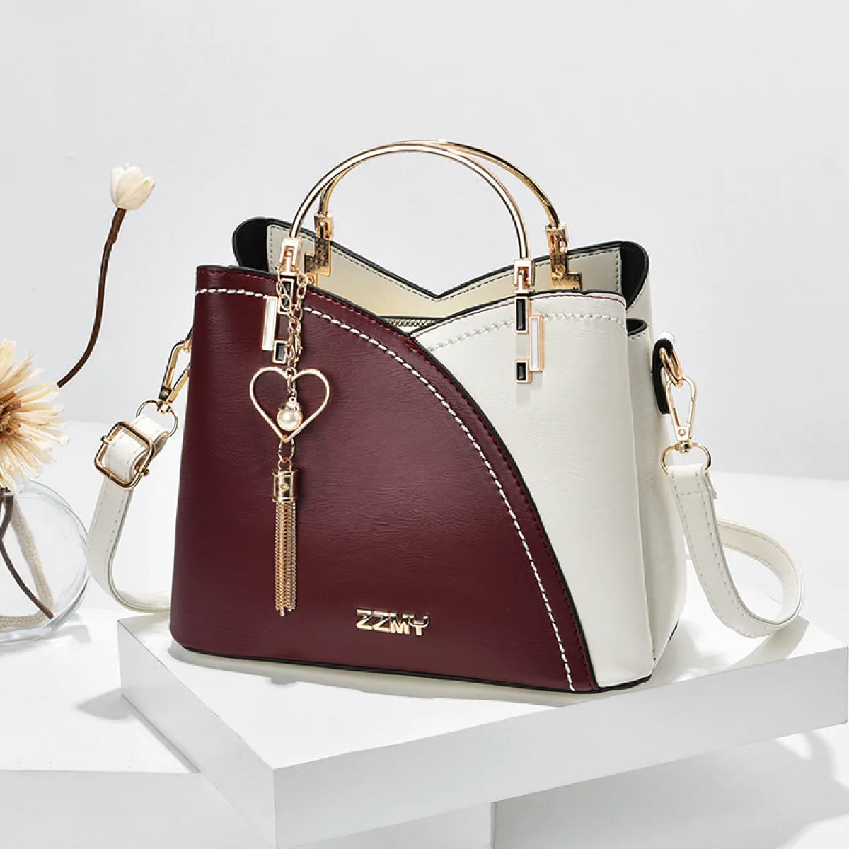 Chic Spacious One-Shoulder Handbag-Cleopatra Fashion