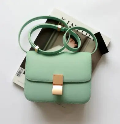 Chic Leather Crossbody Bag-Cleopatra Fashion