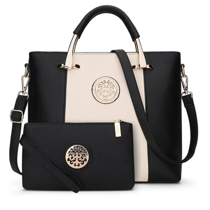 Chic Women's PU Leather Bag Set-Cleopatra Fashion