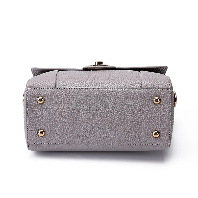 Chic Leather Evening Clutch-Cleopatra Fashion