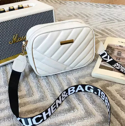 Chic Quilted PU Leather Crossbody-Cleopatra Fashion
