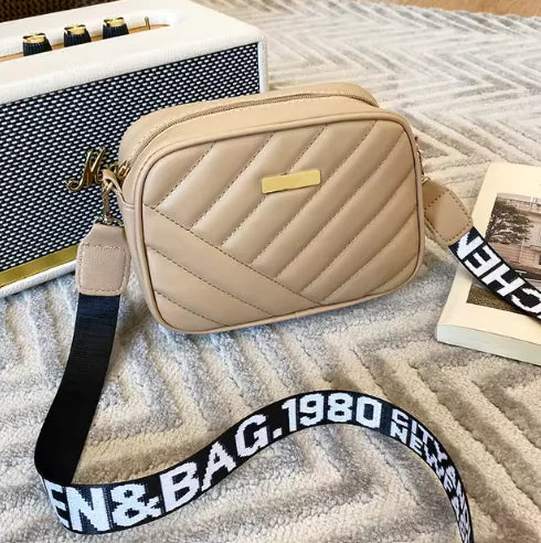 Chic Quilted PU Leather Crossbody-Cleopatra Fashion
