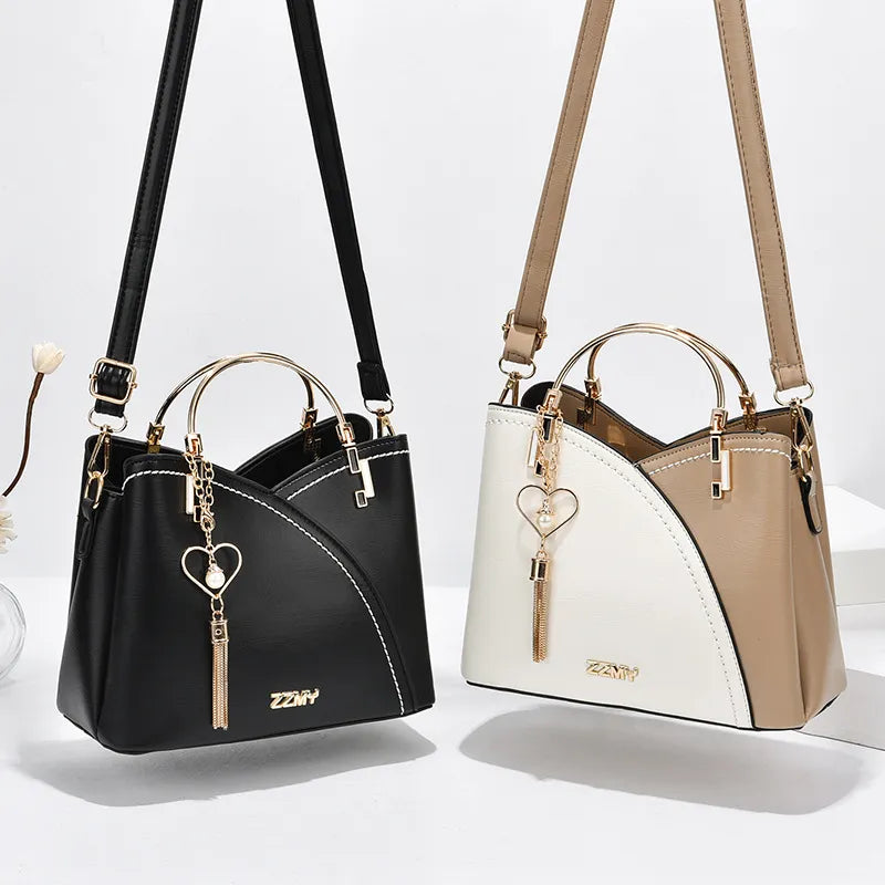 Chic Spacious One-Shoulder Handbag-Cleopatra Fashion