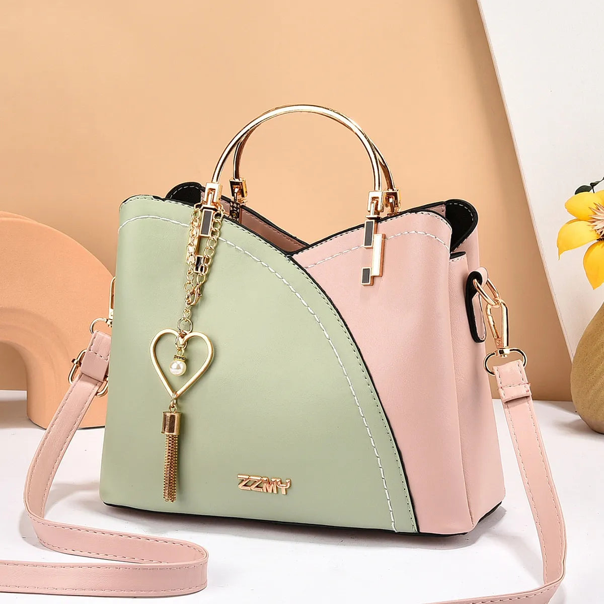 Chic Spacious One-Shoulder Handbag-Cleopatra Fashion