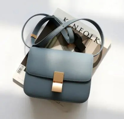 Chic Leather Crossbody Bag-Cleopatra Fashion