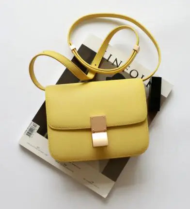 Chic Leather Crossbody Bag-Cleopatra Fashion