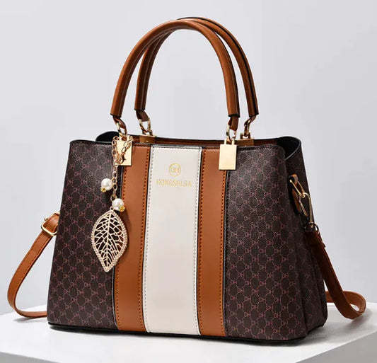 Chic DuoTone Crossbody Purse-Cleopatra Fashion