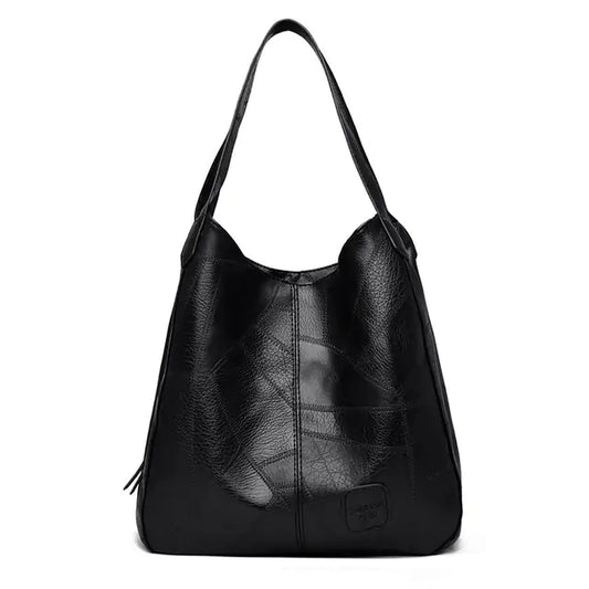 Classic PU Leather Tote For Women-Cleopatra Fashion