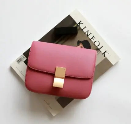 Chic Leather Crossbody Bag-Cleopatra Fashion