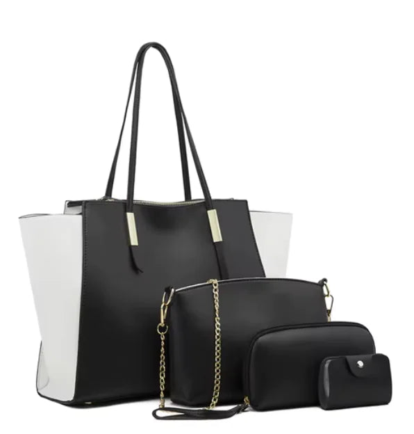 Chic4 Women's Deluxe Vegan Leather Set-Cleopatra Fashion