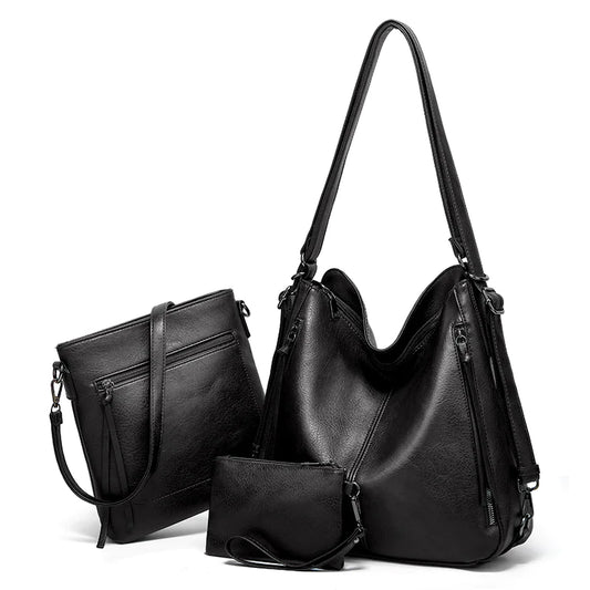 Chic Trio Bag Collection-Cleopatra Fashion