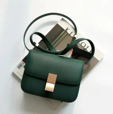 Chic Leather Crossbody Bag-Cleopatra Fashion
