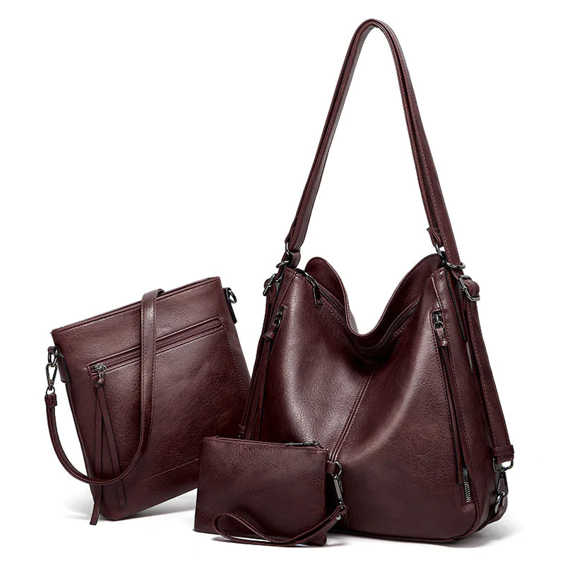 Chic Trio Bag Collection-Cleopatra Fashion
