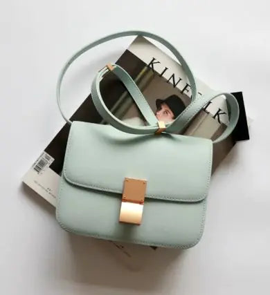 Chic Leather Crossbody Bag-Cleopatra Fashion