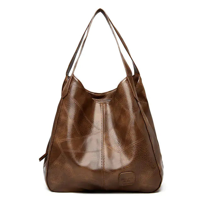 Classic PU Leather Tote For Women-Cleopatra Fashion