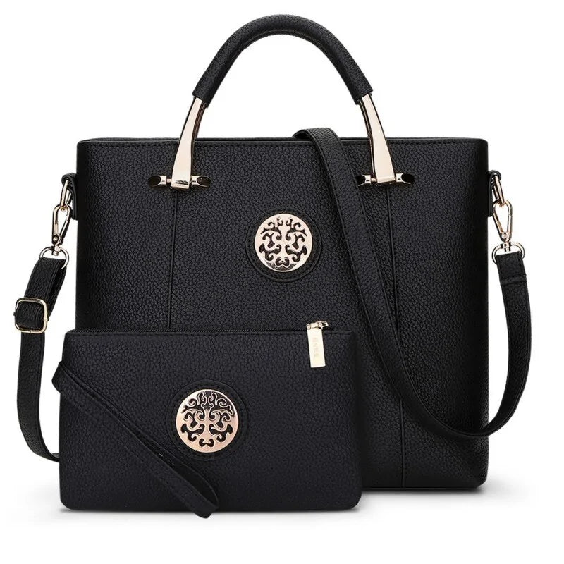 Chic Women's PU Leather Bag Set-Cleopatra Fashion