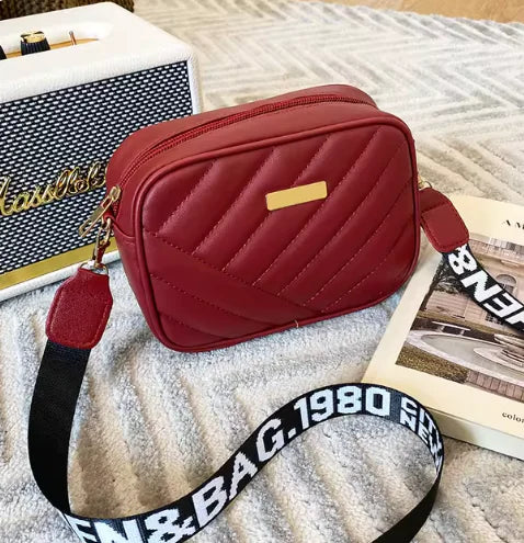 Chic Quilted PU Leather Crossbody-Cleopatra Fashion