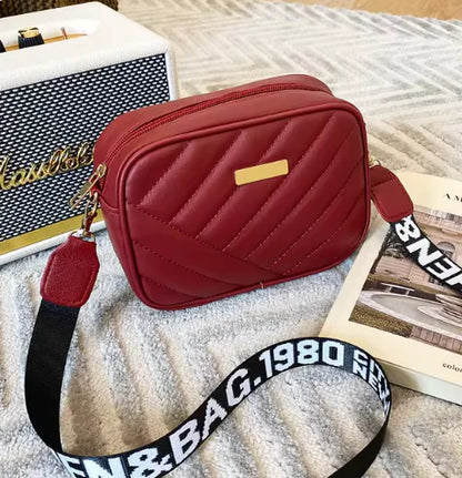 Chic Quilted PU Leather Crossbody-Cleopatra Fashion