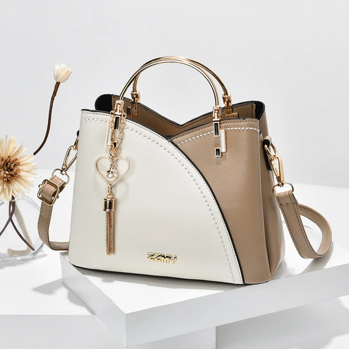 Chic Spacious One-Shoulder Handbag-Cleopatra Fashion
